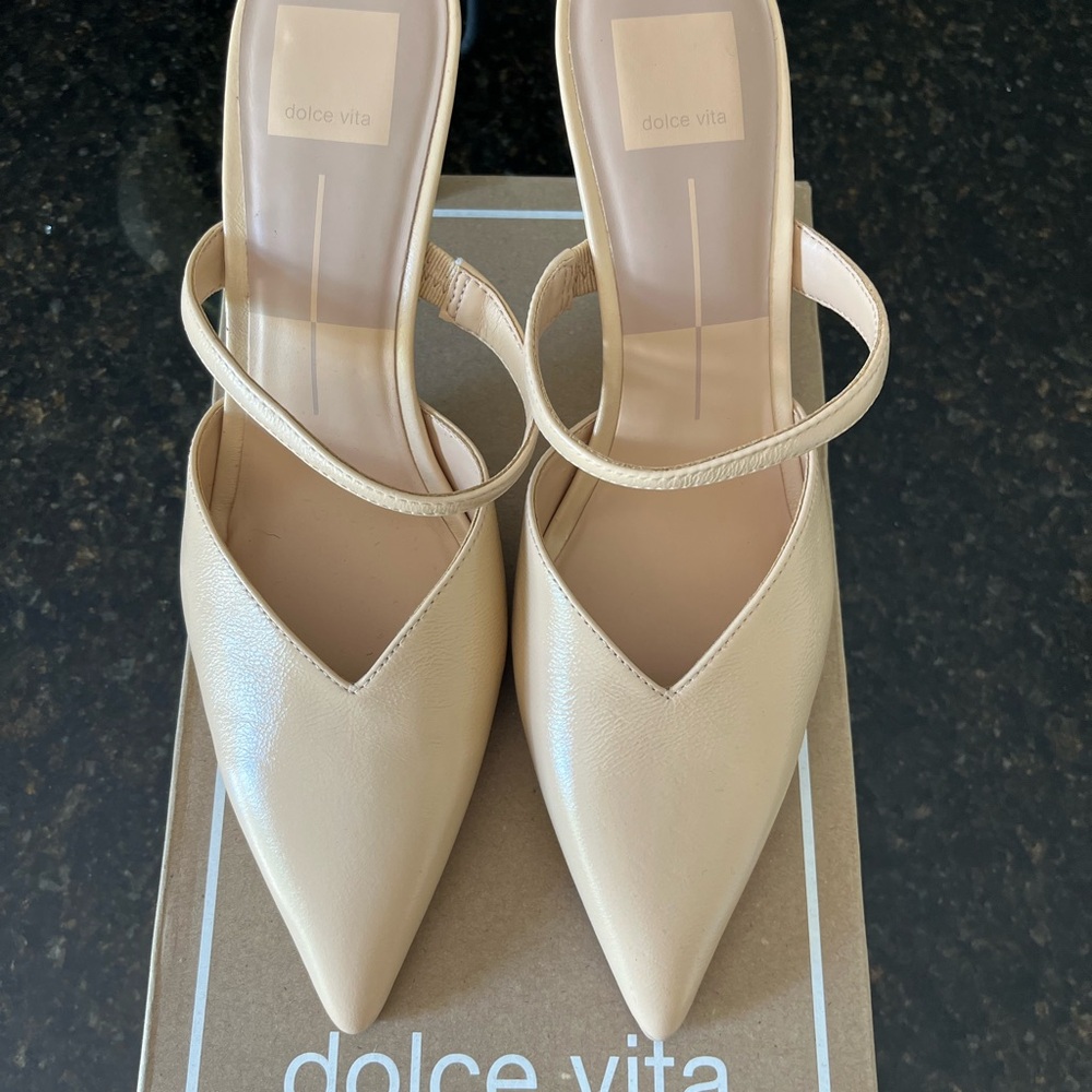 Dolce Vita Tan Heeled Sandals